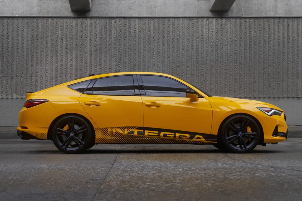 Acura esitles uut Integrat – viieukseline ja esmakordselt turboga Acura Integra Prototype 2021