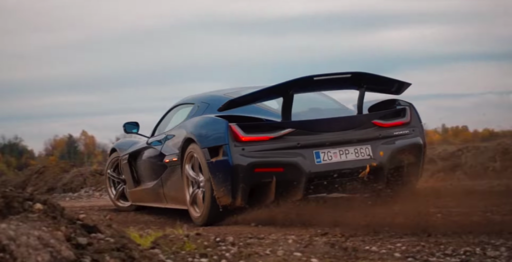 Rimac Nevera off-road
