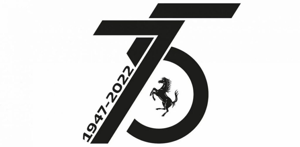 Ferrari 75 logo