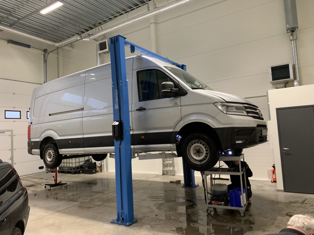 Crafter dünaamiline õlivahetus