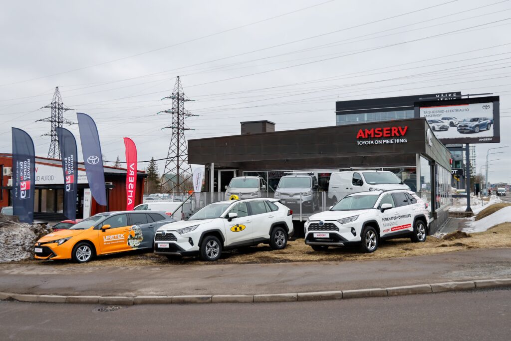 Järvel avati Baltikumi esimene ärikliendile mõeldud Toyota esindus Amserv esindus äriklient