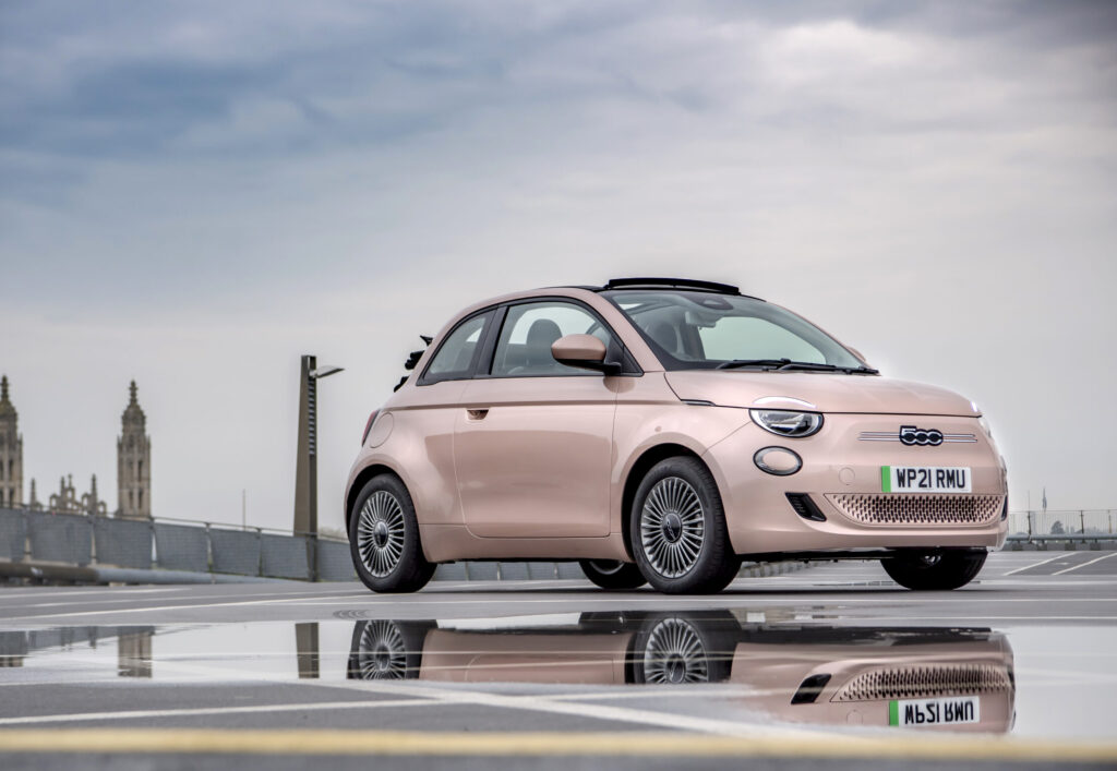 Fiat 500e kabriolett