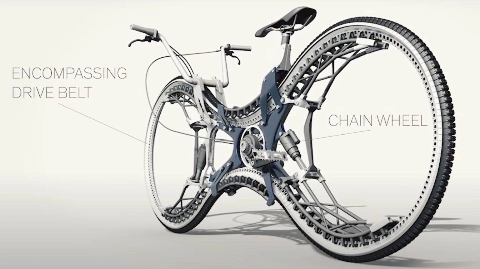 Disainer taasleiutas jalgratta ja sellel… puuduvad rattad Infinity Bike Stephan Henrich