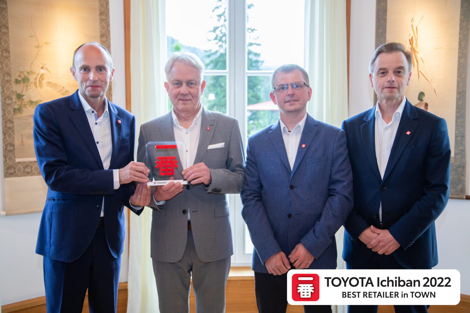 Toyota tunnustas Euroopa esindusi, Eestis pälvis tiitli Elke Rakvere Toyota Elke Rakvere Ichiban