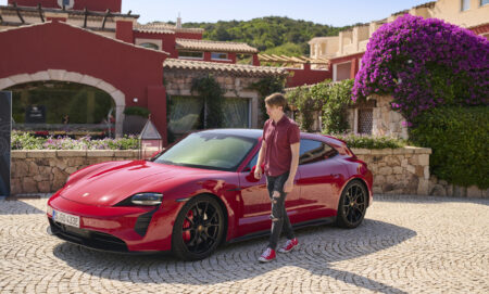 Porsche Taycan Sport Turismo, Sardiinia