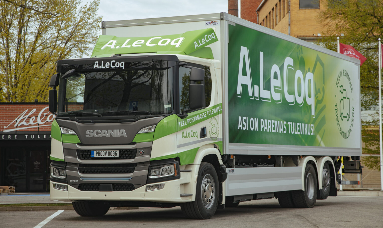 Scania P230 – esimene Eestis, aga kindlasti mitte viimane! Scania P230 elektriveok