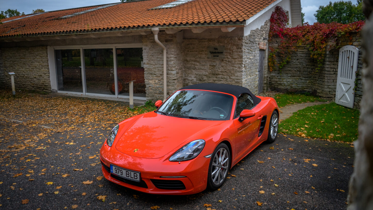 Sügis algas – autojuht, kas oled juba valmis? Porsche Boxster