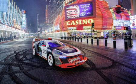 Video: Gymkhanast sai Electrikhana, uus mänguväljak – Las Vegas Electrikhana