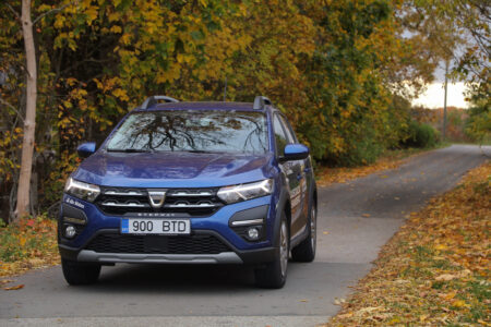 Dacia Sandero Stepway, esikümne tipus