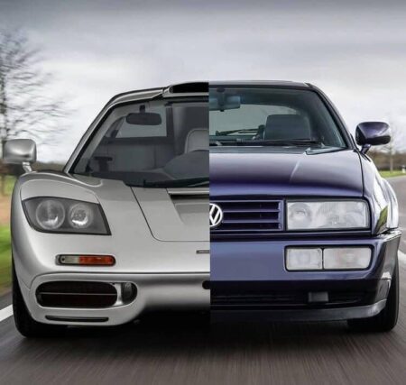 McLaren F1 ja VW Corrado