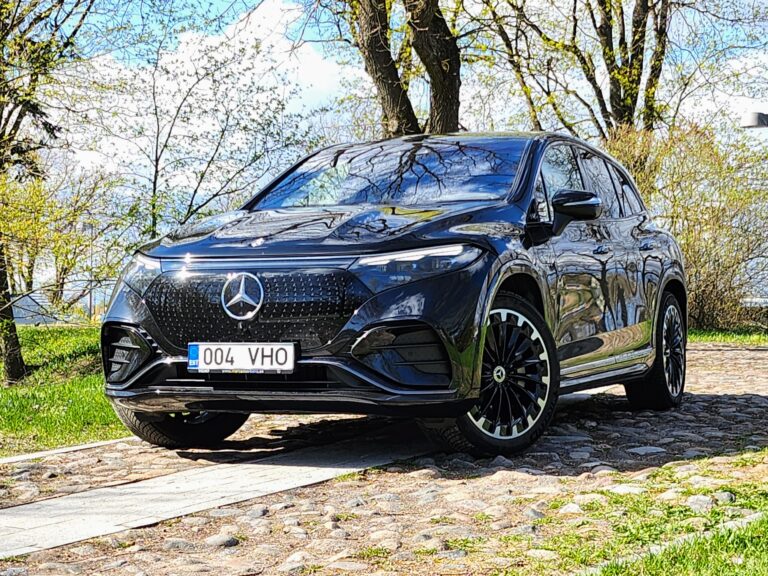 Mercedes-Benz EQS SUV: vaikne igal kiirusel Mercedes-Benz EQS SUV