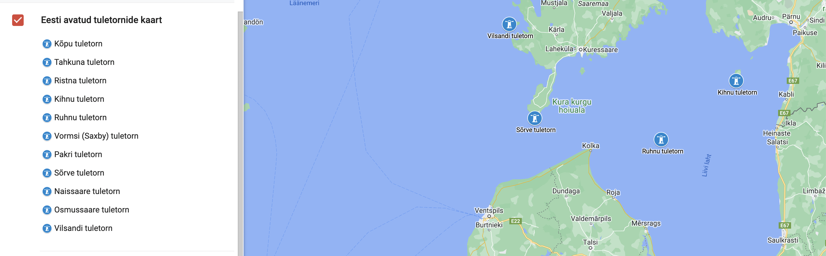 kümme tuletorni