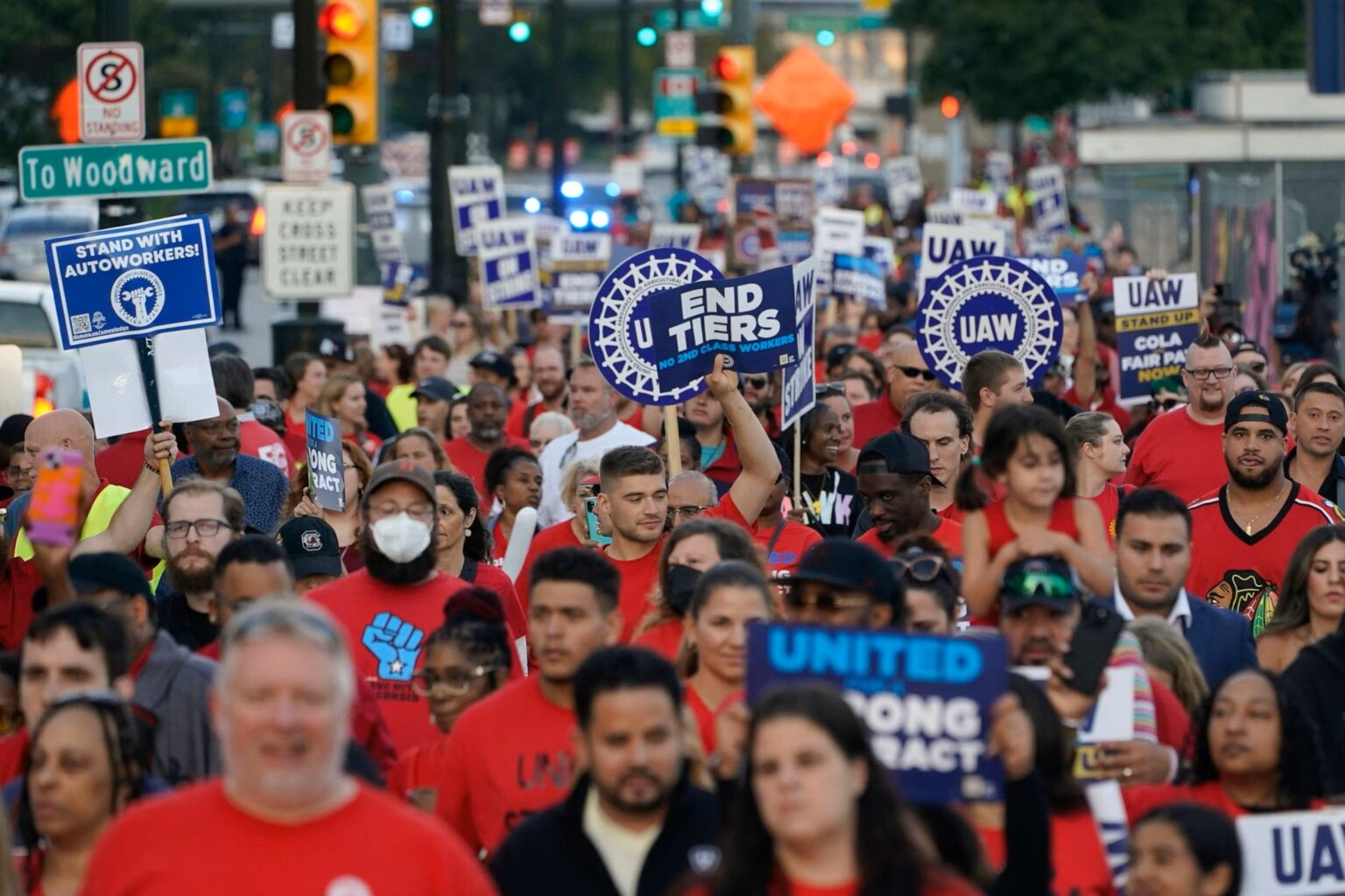 “Istmesoojendus” 173: USA-s algas viimaste aastate suurim streik UAW streik, Associated Press/Paul Sancya