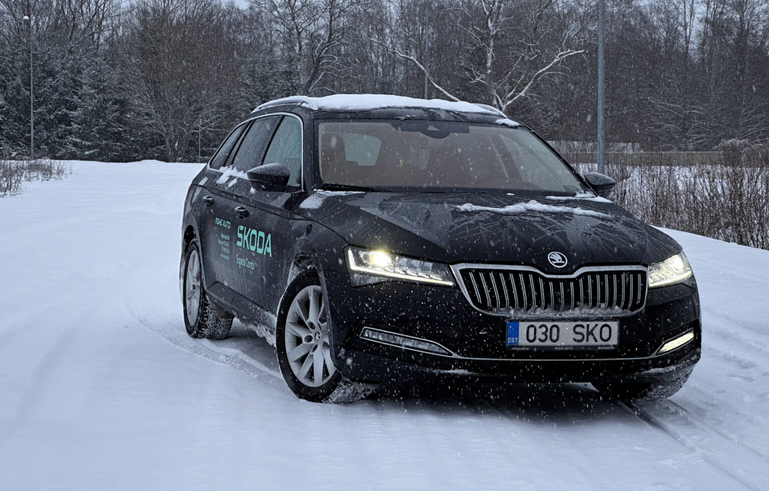 Škoda Superb Combi – uskumatult ruumikas “peidetud politsei” Škoda Superb, Vladimir Niinimäki