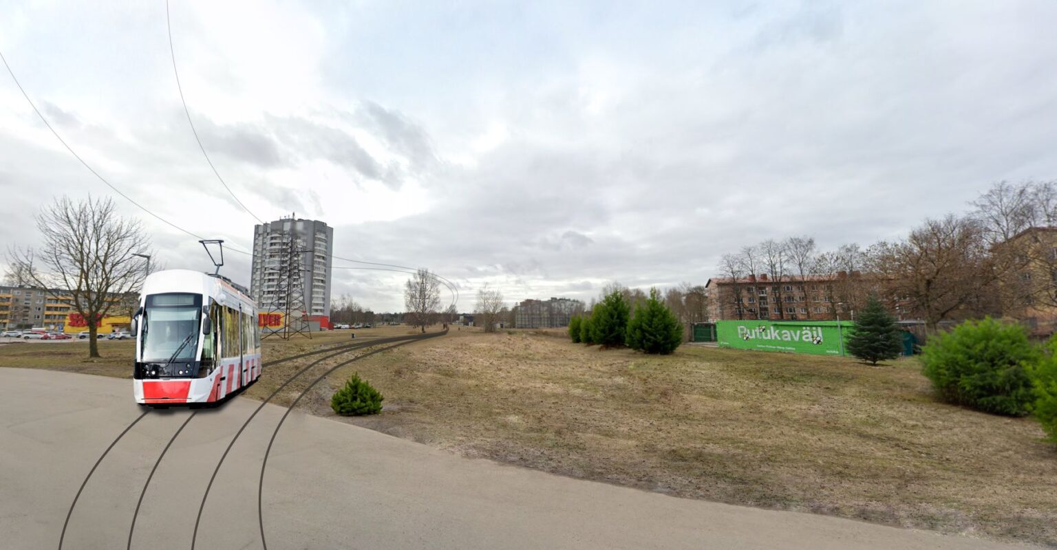 Vaata pilte: Liivalaia tänavale ja Pelguranda võiks tulla uued trammiteed liivalaia tänavale ja pelguranda