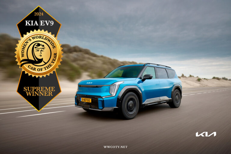 maailma naiste aasta auto 2024 kia ev9
