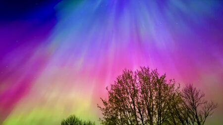 Maad tabas äärmuslik magnettorm, üle planeedi leekisid virmalised aarmuslik magnettorm