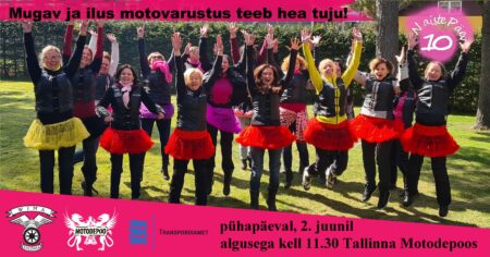 WIMA Estonia korraldab motonaistele turvavarustuse ja motorõivaste infopäeva WIMA Naiste Päev 2024