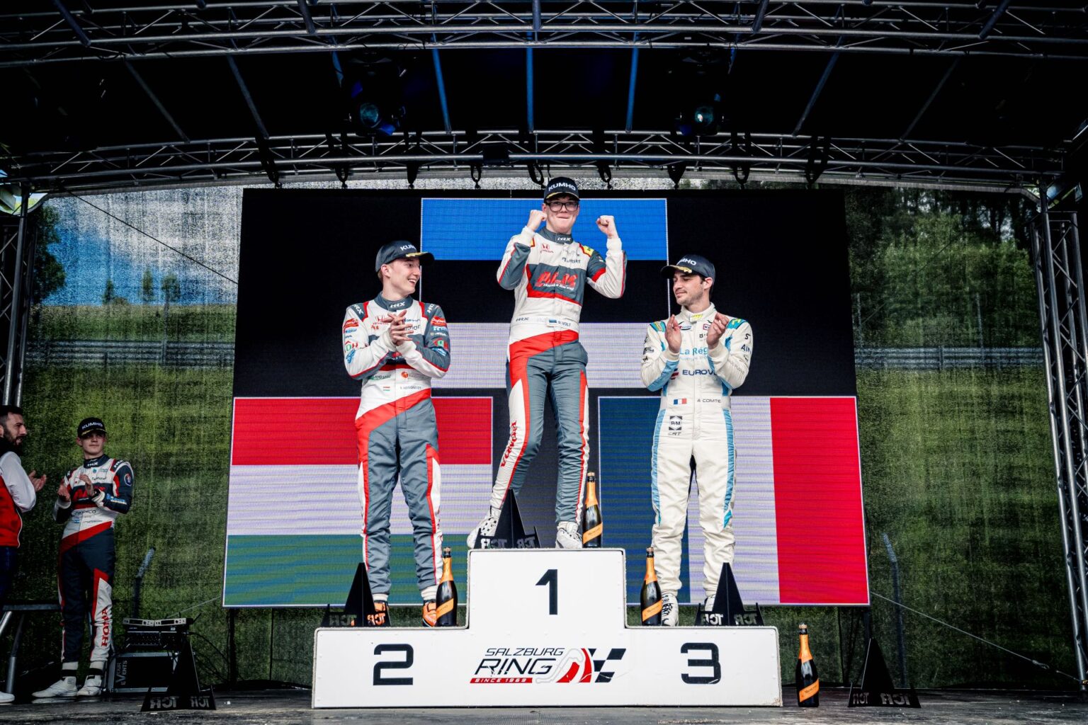 Ruben Volt võitis autoringraja Euroopa meistrivõistluste etapi Ruben Volt TCR Europe Salzburgringil, foto Mackinger Photography