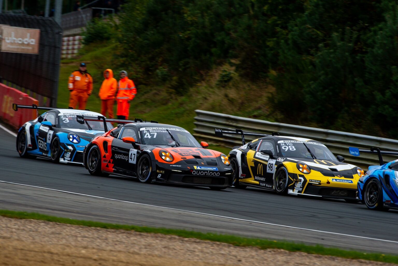 Reimann ja EST1 panid Zolderis punkti Carrera Cup Beneluxi hooajale EST1 ja Alex Reimann Zolderi rajal