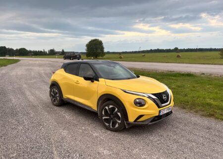 Pilk peale, käsi külge: mitte eriti teravalt nõelav mesilane Nissan Juke Nissan Juke 2024, Kaur Kotkas