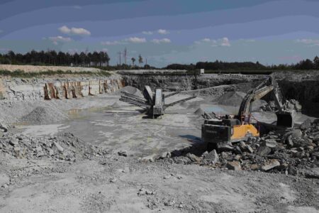 Väo karjäär. Foto Tallinna Tehnikaülikooli Geoloogia instituut