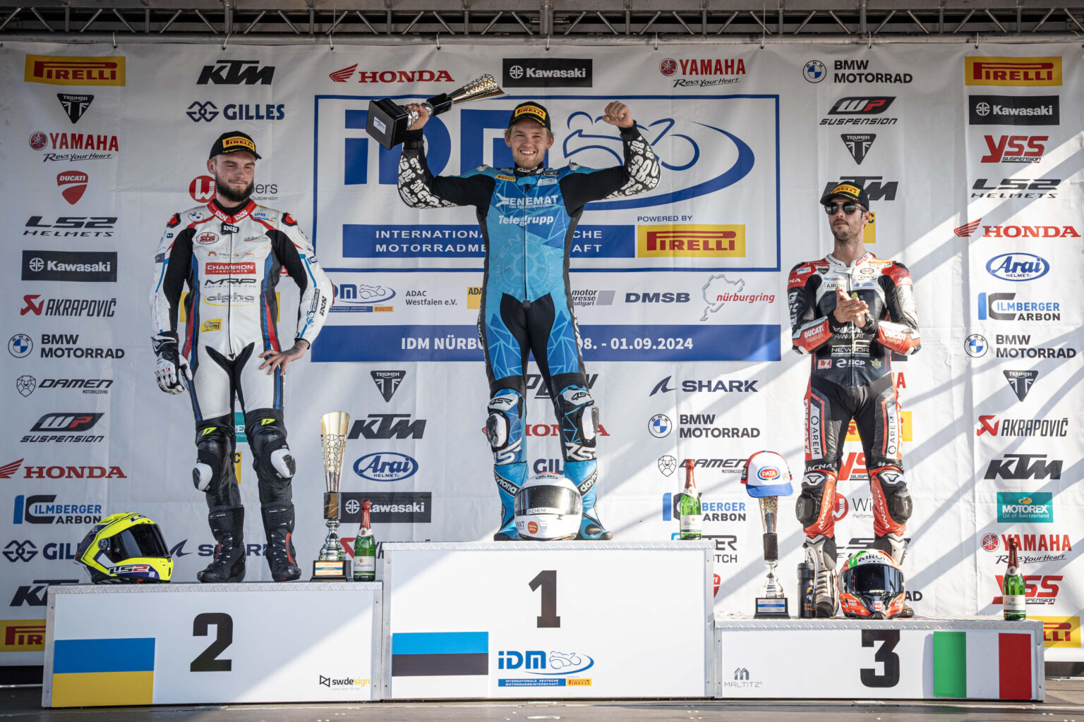 Hannes Soomer IDM poodiumil