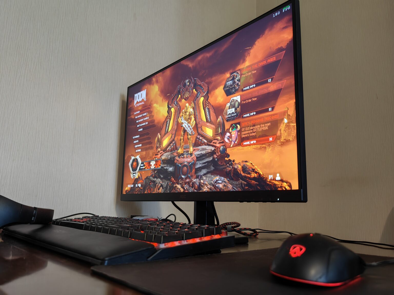 AOC mängurimonitoride seeria seab uue kaadrisageduse standardi AGON by AOC 27G42E monitor