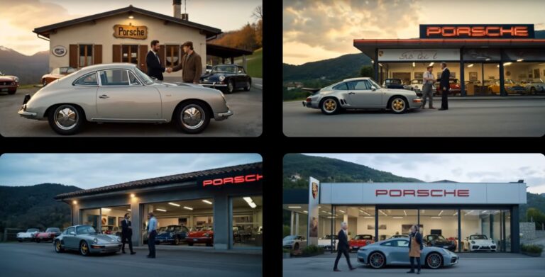 Kas petab ära? Täielikult tehisaruga tehtud Porsche reklaam Porsche AI reklaam