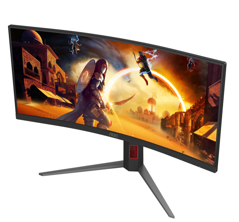 AOC kergitab taas mängumonitoride latti AGON by AOC CU34G4Z monitor