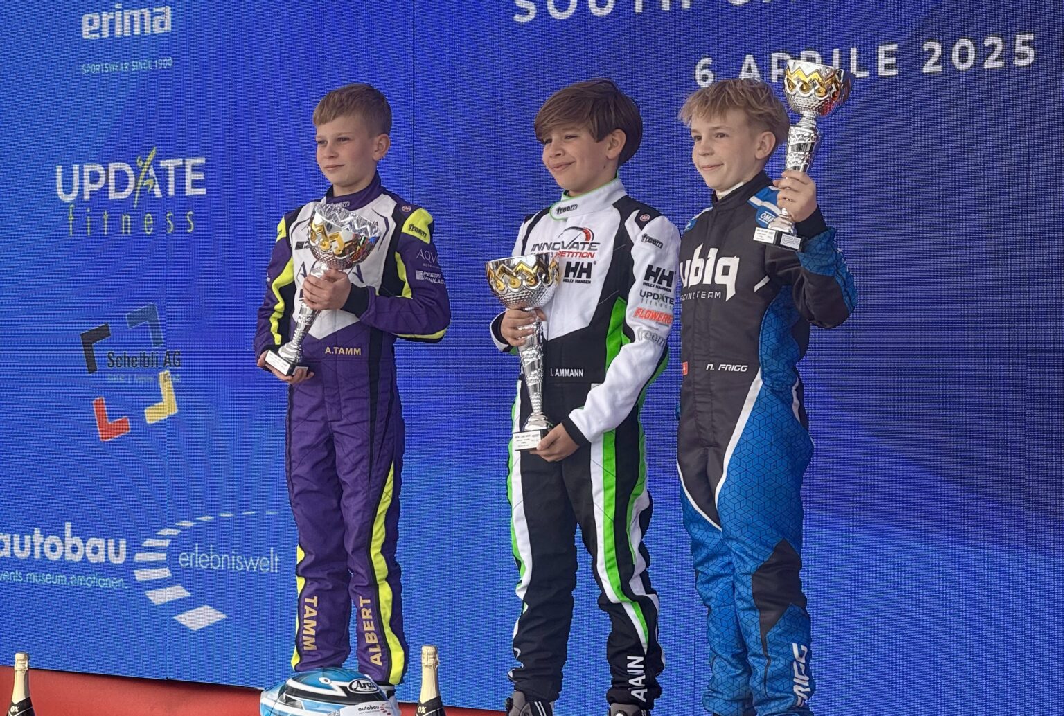 Šveitsi kardi meistrivõistluste poodiumile jõudsid kolm eestlast Albert Tamm poodiumil