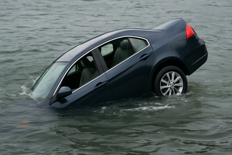 Eksperiment: Kuidas päästa end ja kaaslasi uppuvast autost?