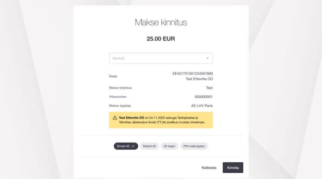 Kiidame: LHV hoiatab TTJA mustas nimekirjas oleva kaupleja eest LHV hoiatab TTJA mustas nimekirjas oleva kaupleja eest